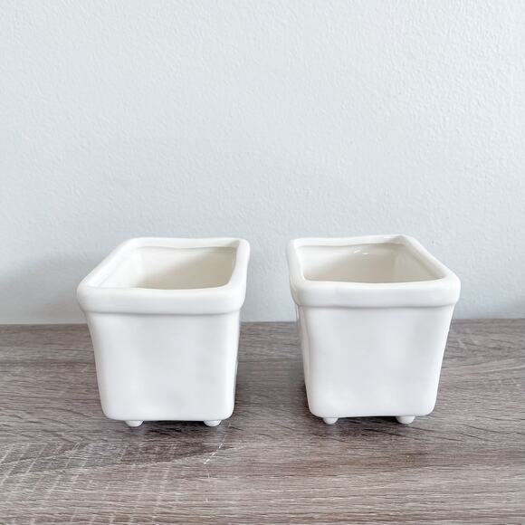 NWT (set of 2) Rae Dunn USA Small Planters - Picture 2 of 8